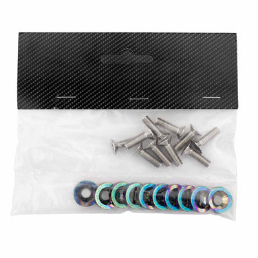 Washers Burnt Titanium